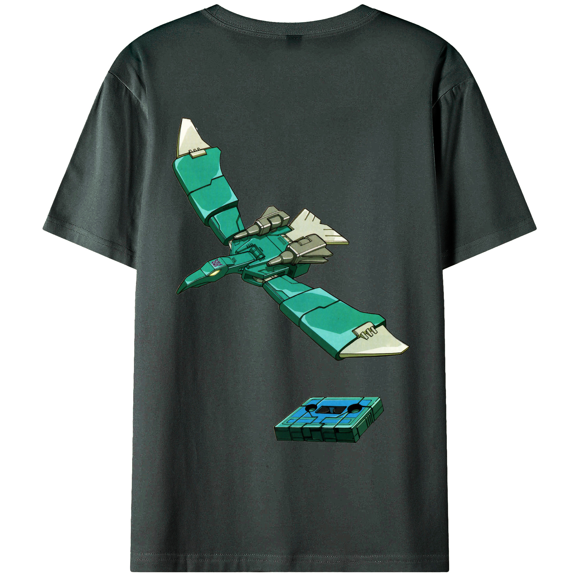 （画像用）  綿100％ メンズ半袖Tシャツ（バックプリント） 通気性